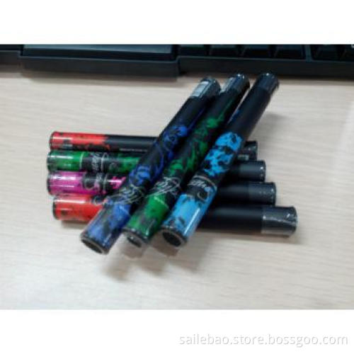 colorful portable ehookah e cig KGO with 1100 MAH battery and Unique T